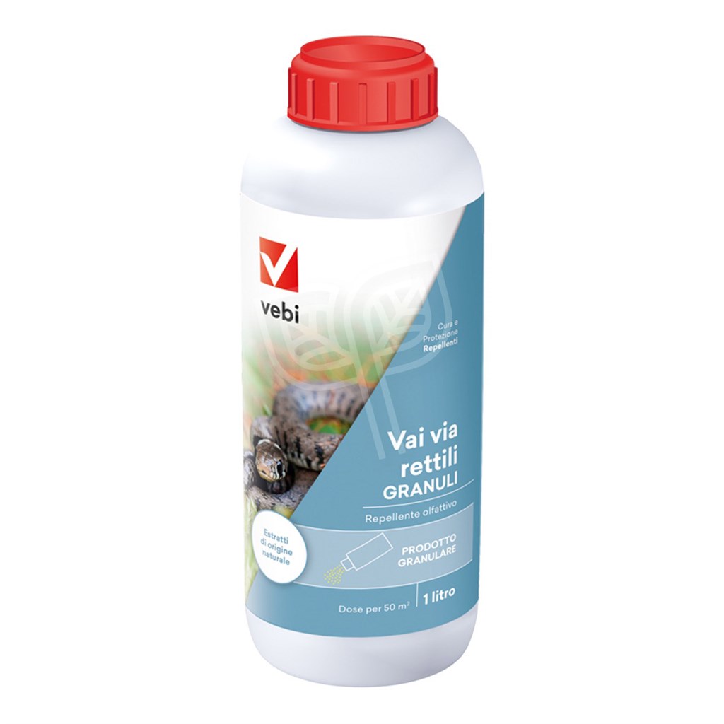 VAI VIA RETTILI - GRANULI  BARATTOLO LT 1 - VEBI 00727